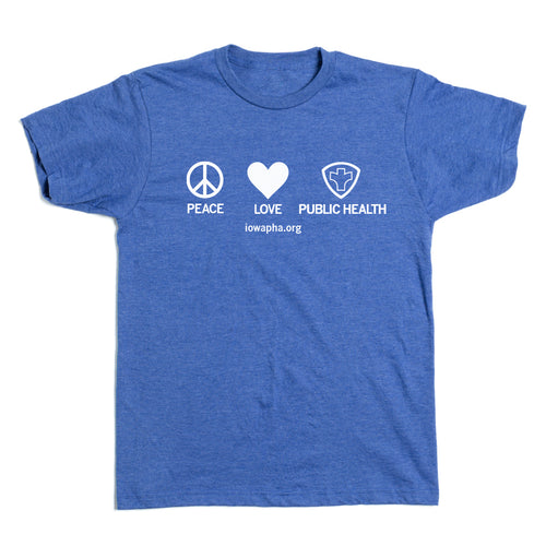 IPHA: Peace. Love. Public Health Shirt
