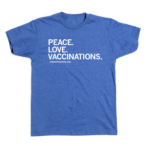 IPHA: Peace. Love. Vaccinations Shirt