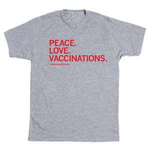 IPHA: Peace. Love. Vaccinations Shirt
